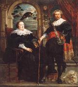 Portrait of Govaert van Surpele and his wife